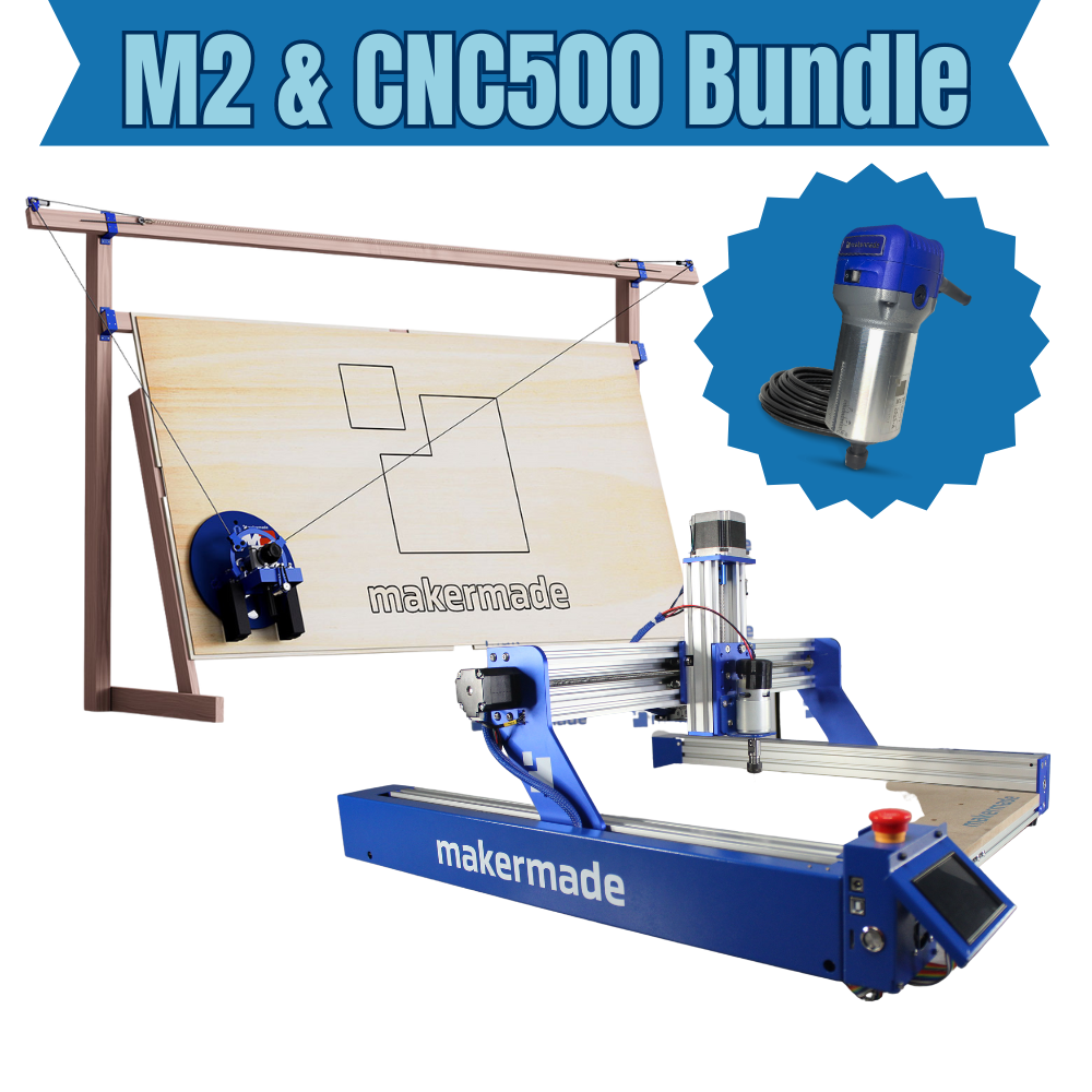 Maker Store CNC Bundle - CNC500 and M2 Kit — MakerMade
