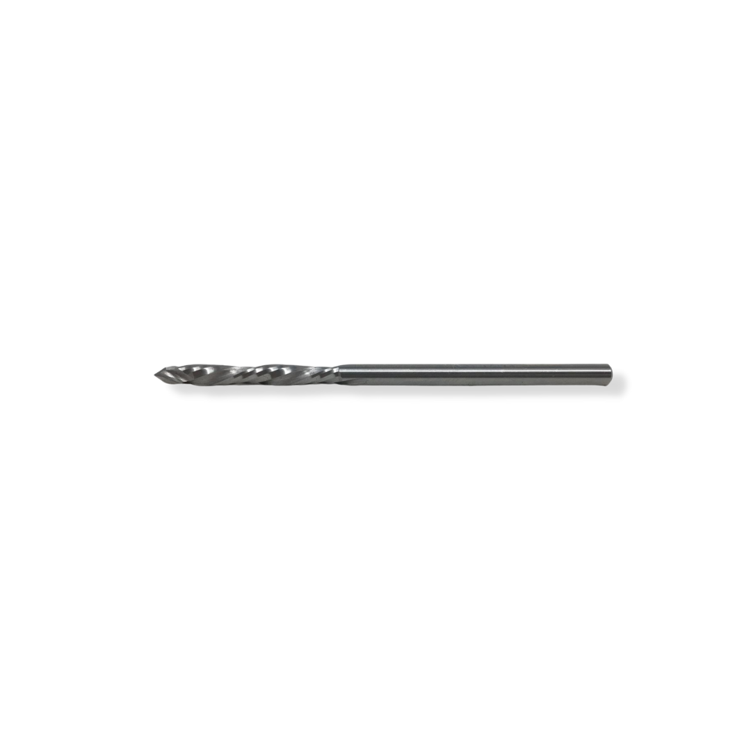 Lateral View - 1/8" Compression 90 V-Groove Router Bit