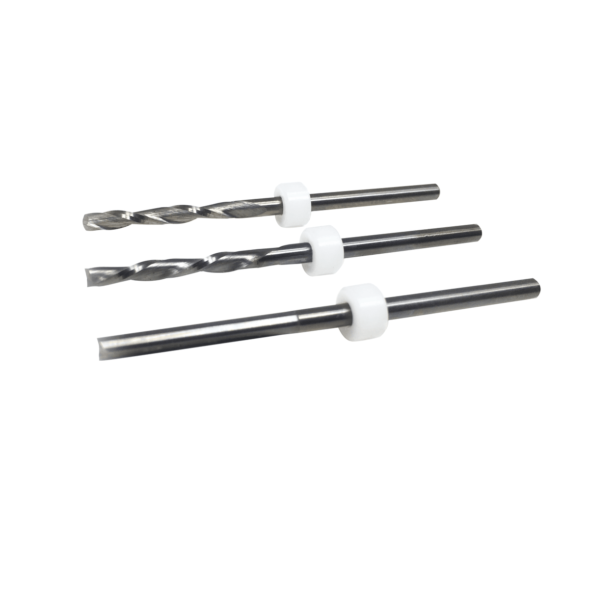 Lateral View - 1/8'' Router Bit - 3 pack